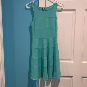 A Teal Casual Dress